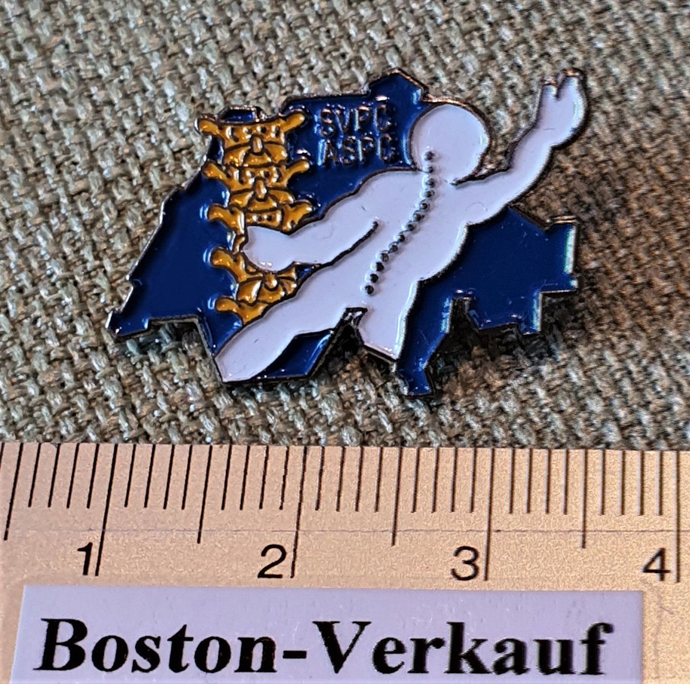 Placchette & Badge: B003 - Pin SVPC ASPC Physiotherapeut – Usato da Reinach BL venduto da Boston-Verkauf 1
