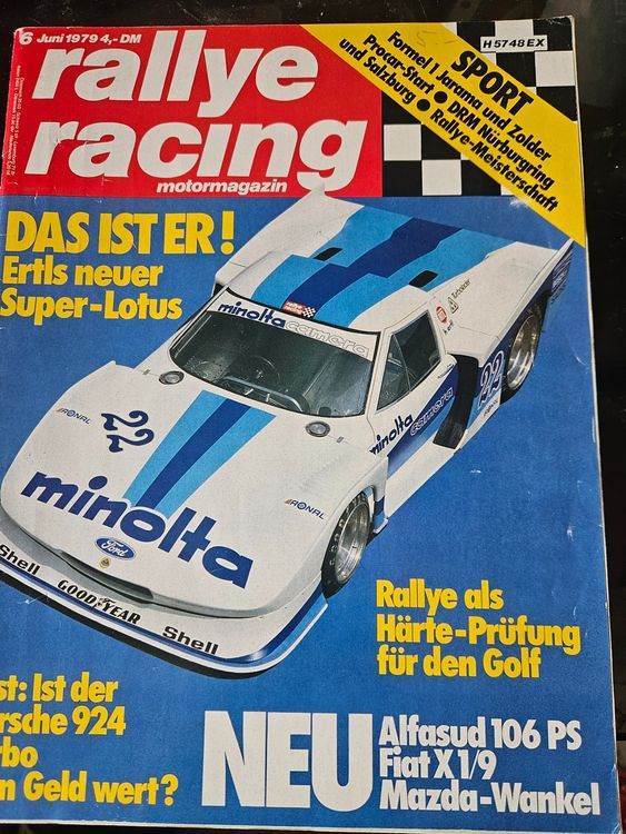 Rallye Racing 2/72 (A) Morgan Plus 8 Opel Rekord Renault 5 Mercedes