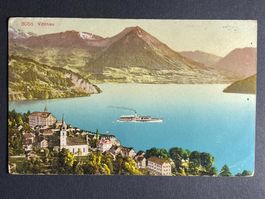Vitznau - Stempel Brunnen 1914 !!!