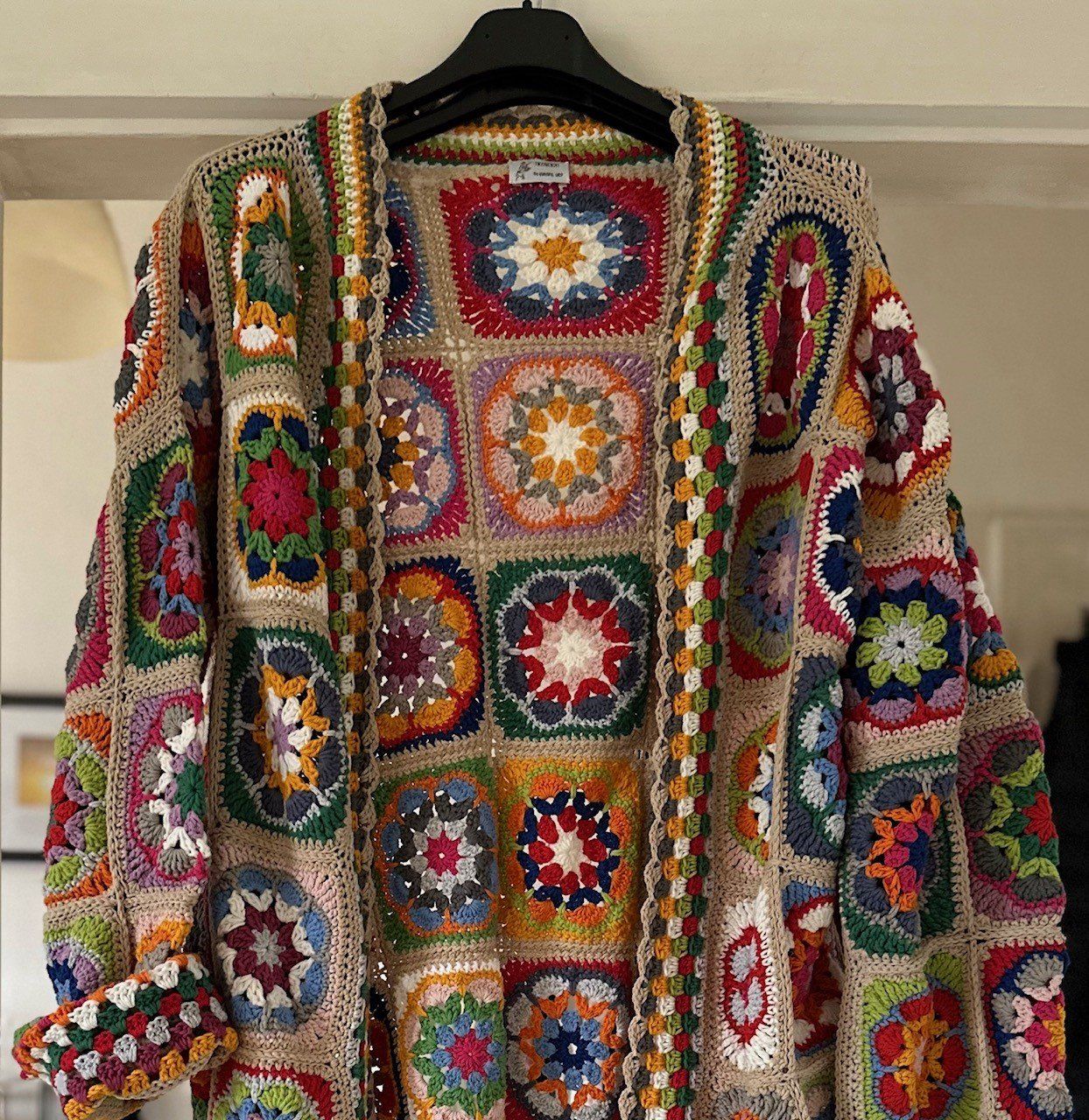 Jacken: VESTE GRANNY STYLE HANDMADE! M PIÈCE UNIQUE! – Neu und originalverpackt aus Locarno von NicoNion 4