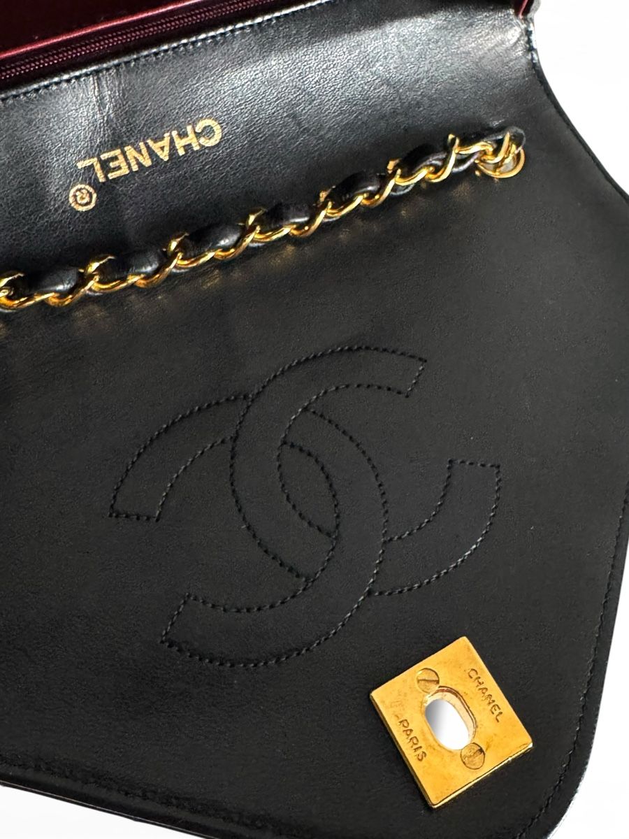 Chanel Borse da donna: CHANEL Lambskin Diamond Stitch Envelope Single Flap Tasche – Usato da Kriens venduto da hannaandkiko 6