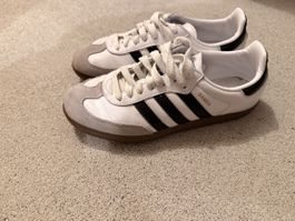 Adidas Samba Sneakers Grösse 37 Weiss/Schwarz - Top Zustand