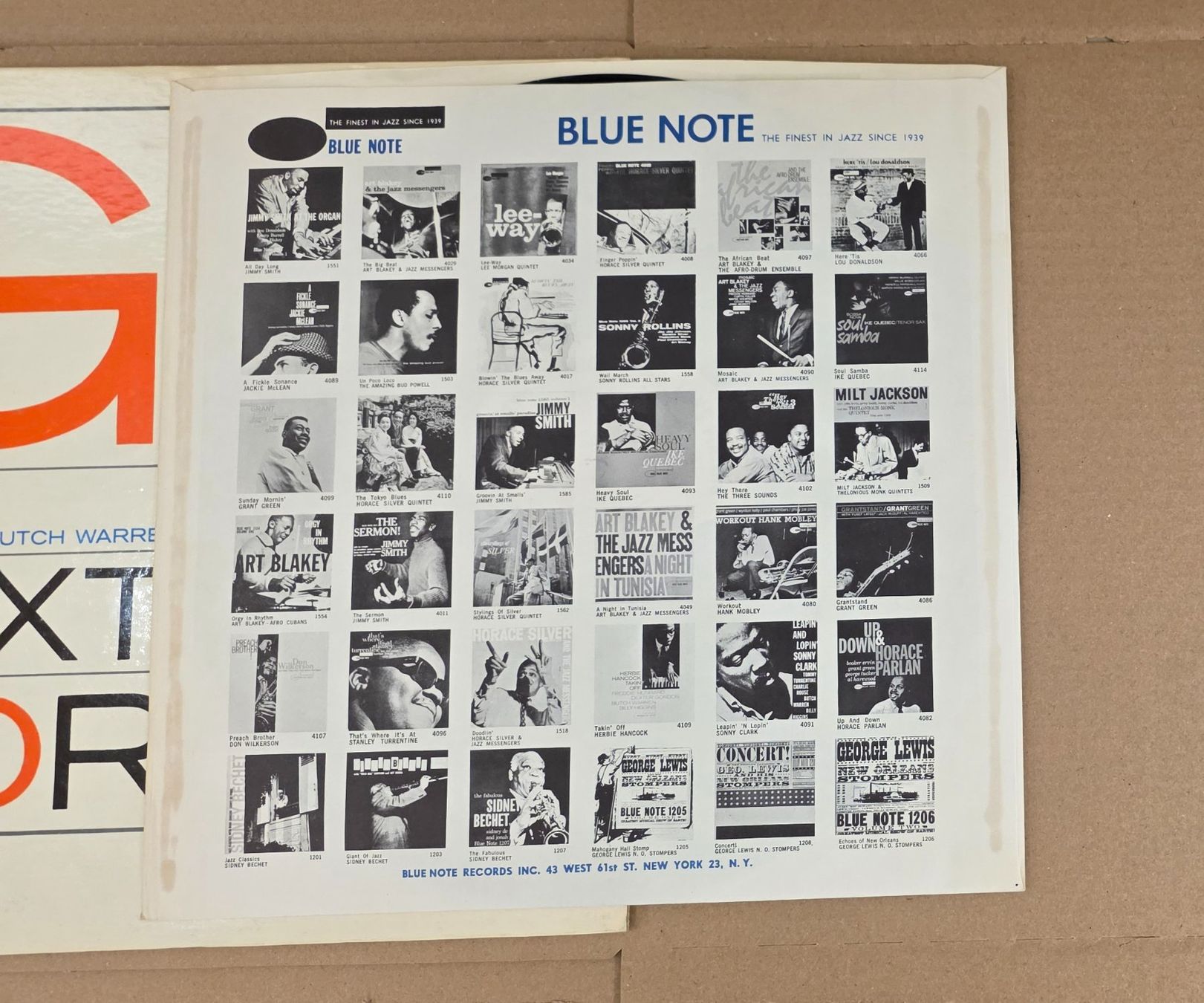 Schallplatten: Dexter Gordon Go! Blue Note– BLP 4112 – Gebraucht aus Zürich von spin23 4