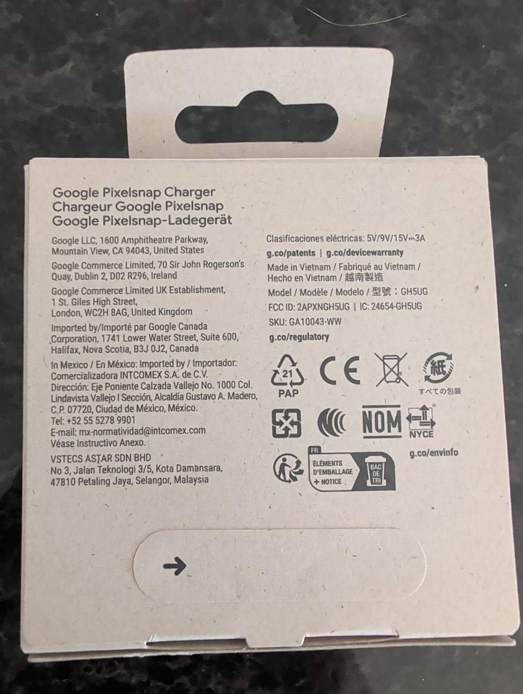 Chargements: Google Pixelnsap Charger neuf – Neuf avec emballage d'origine à Chavannes-Renens par the_glu 1