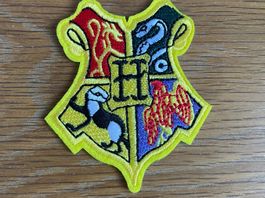 Harry Potter - Hogwarts Crest Schule Patch Sticker Aufnäher