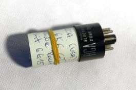Röhre / Tube / Vacuum-Tube: RCA 6K6 GT aus den USA