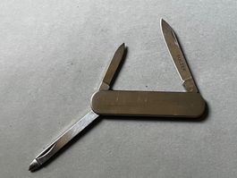 Vintage Victorinox 74 mm Prince - SULZER mit Lederetui