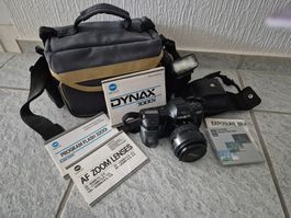 Minolta Dynax 7000i Kamera Set gebraucht schwarz