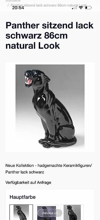 Sculture & Statue: Deko panter puma – Usato da Rapperswil SG venduto da campi88 2