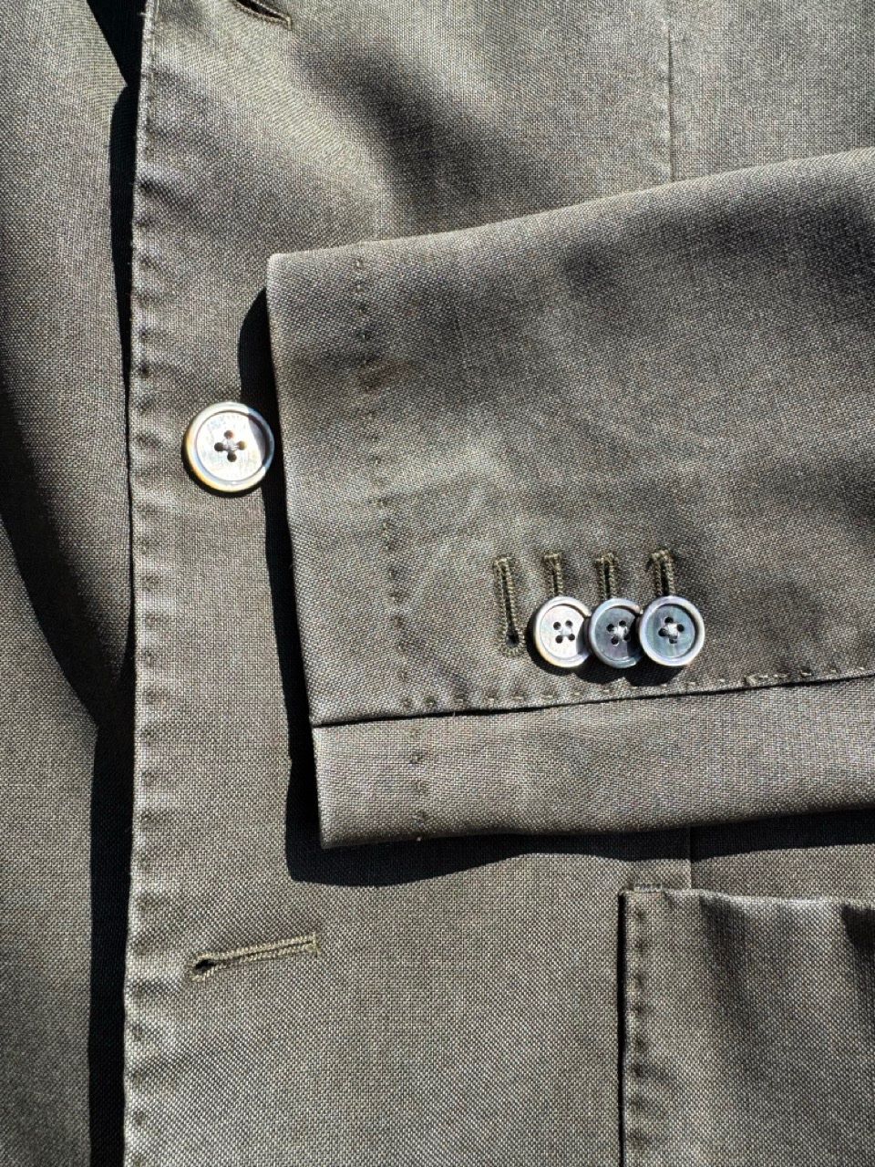 Windsor Jacken: Windsor Jacket / Sakko, olivgrün, sehr leicht und sommerlich – Gebraucht aus Schlieren von Timsonsan 2