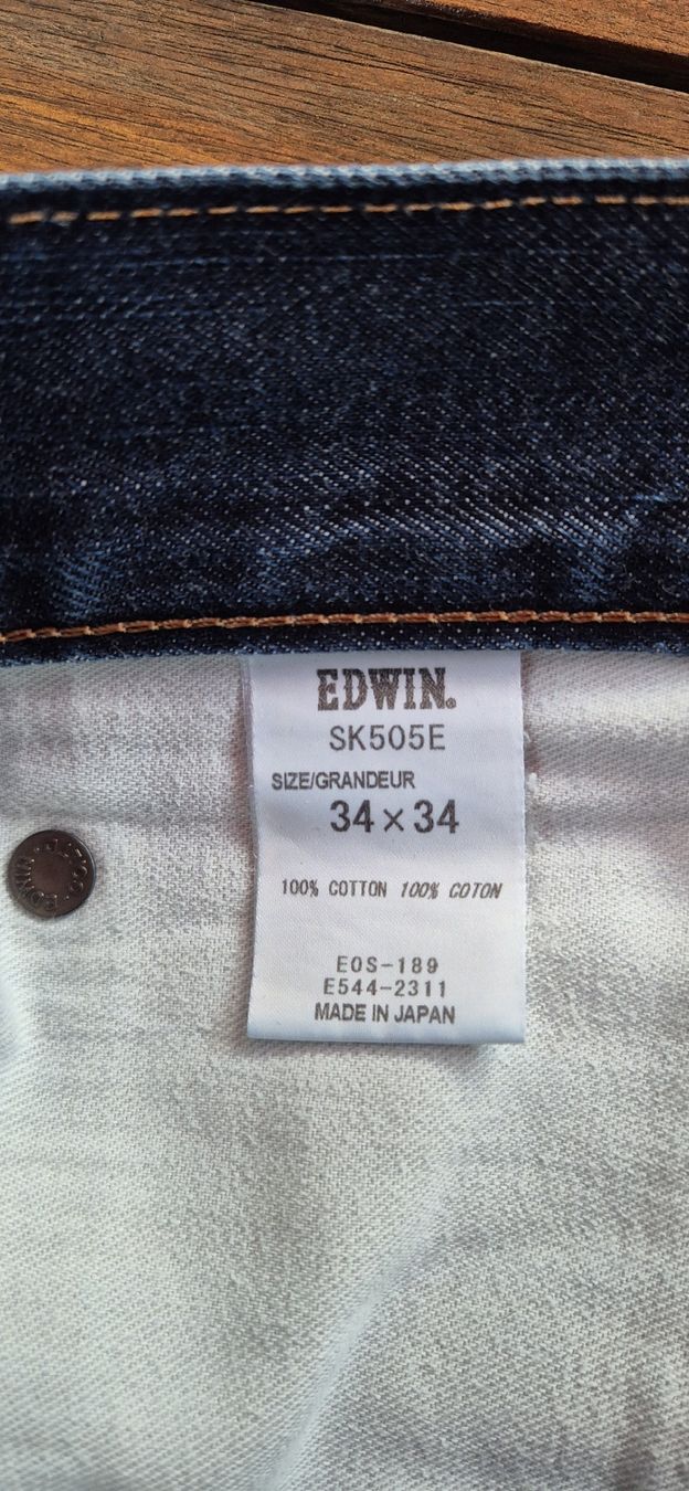 Jeans: Edwin Jeans 34x34 SK505E – Usato da Birsfelden venduto da gui_m5m9 3