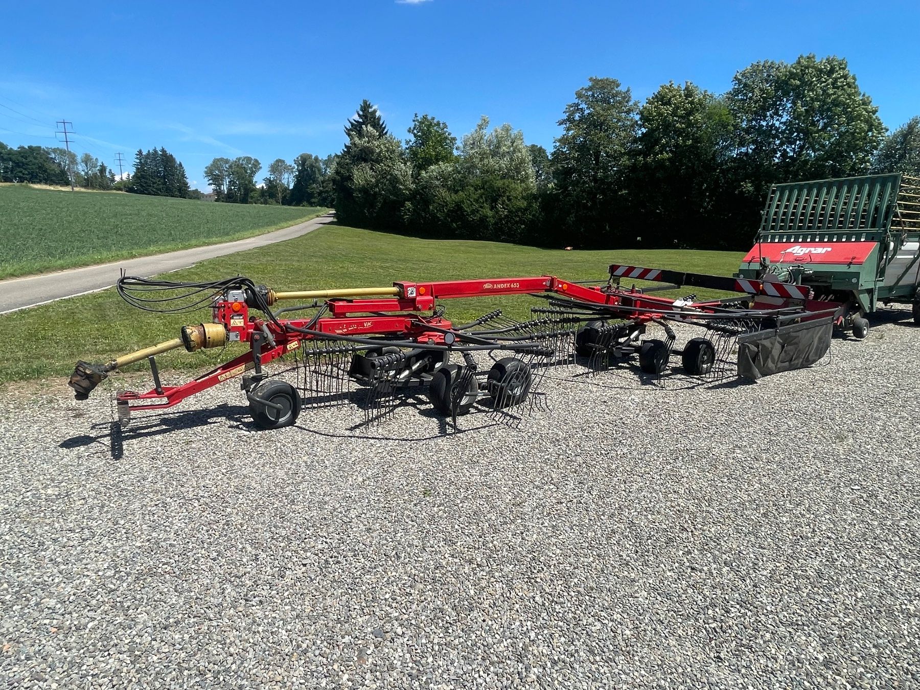 Raccolta foraggio grezzo: Vicon Doppelschwader 653 – Usato da Neuwilen venduto da muehlethaler-technik 2