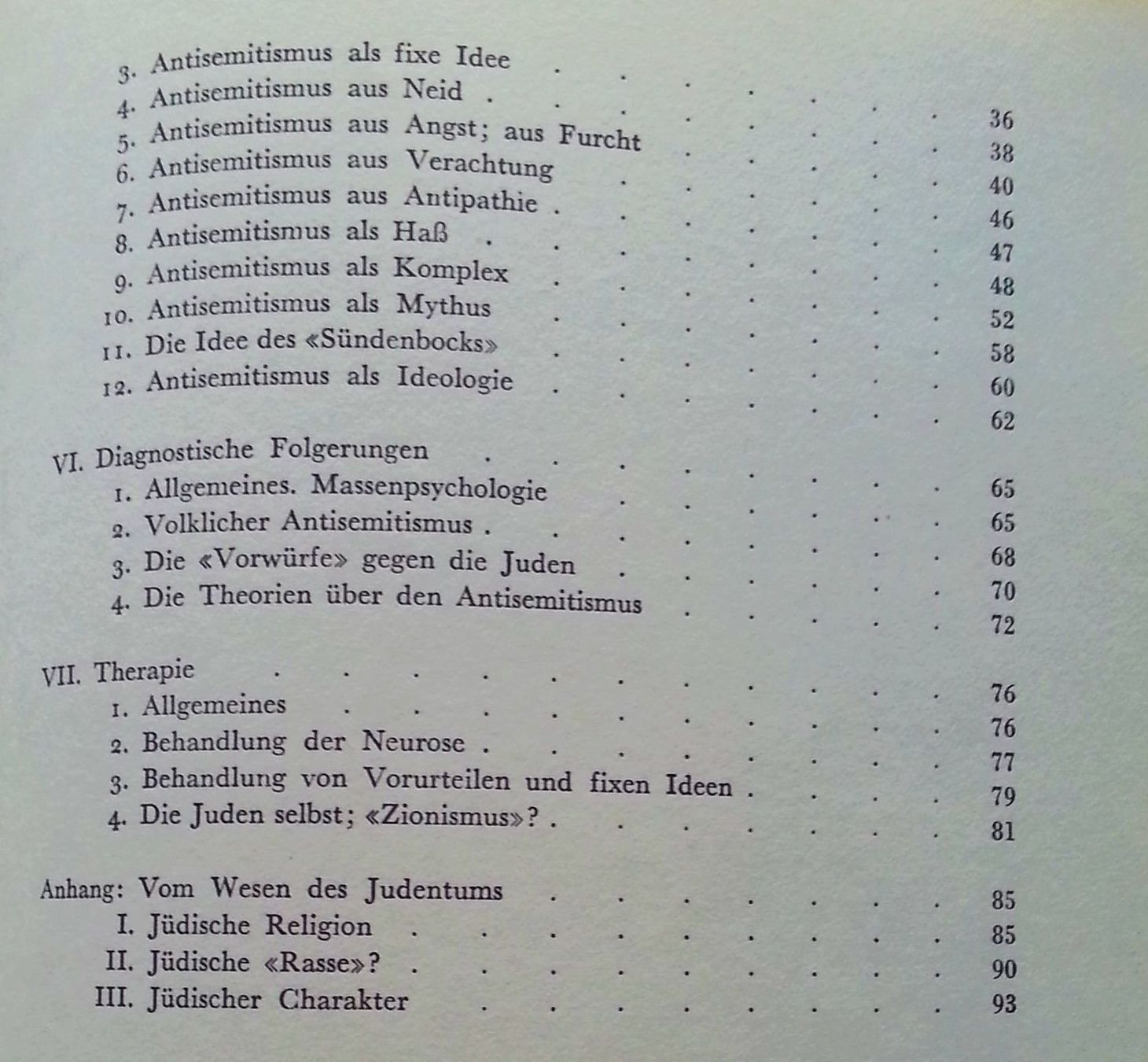 Libri: Der antijüdische Komplex - HANS ORNSTEIN, 1949 – Usato da Oberriet SG venduto da ganesh435 4