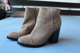 Kookai Stiefeletten, beige, Gr. 40
