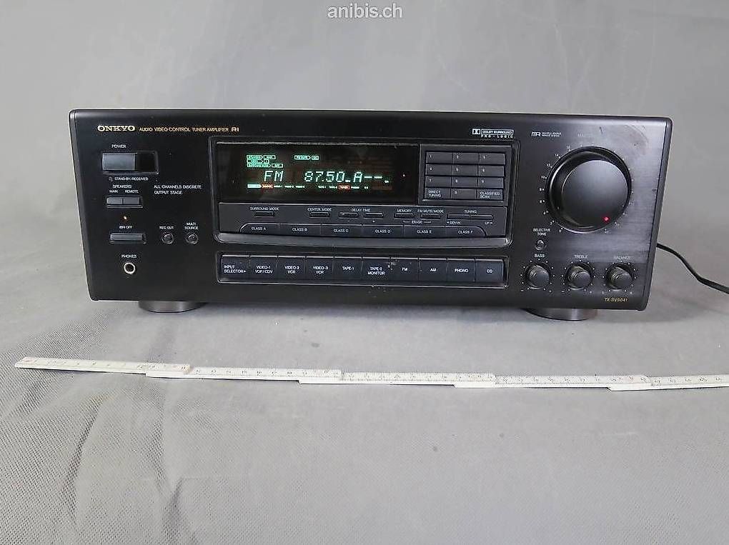 Onkyo Receiver: Onkyo TX-SV9041 Stereo/Dolby Surround Receiver – Gebraucht aus Zürich von axolottchen 4