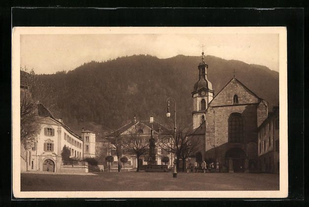 Cartoline postali: Chur, Kathedrale mit bischöflichem Schl – Usato da Berlin venduto da bartko-reher