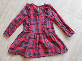 H&M Kleid 110 Mädchen 100% Baumwolle