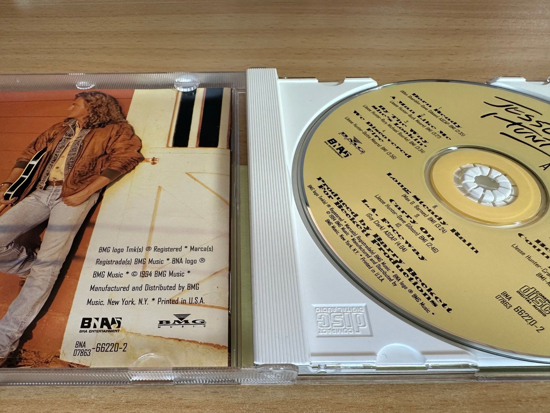 CD: Jesse Hunter – A Man Like Me – Usato da Rikon im Tösstal venduto da Alpenmutz 2