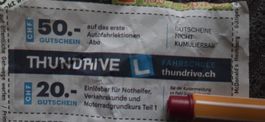 Thundrive Gutschein: CHF 50.- Rabatt auf Auto-Abo!