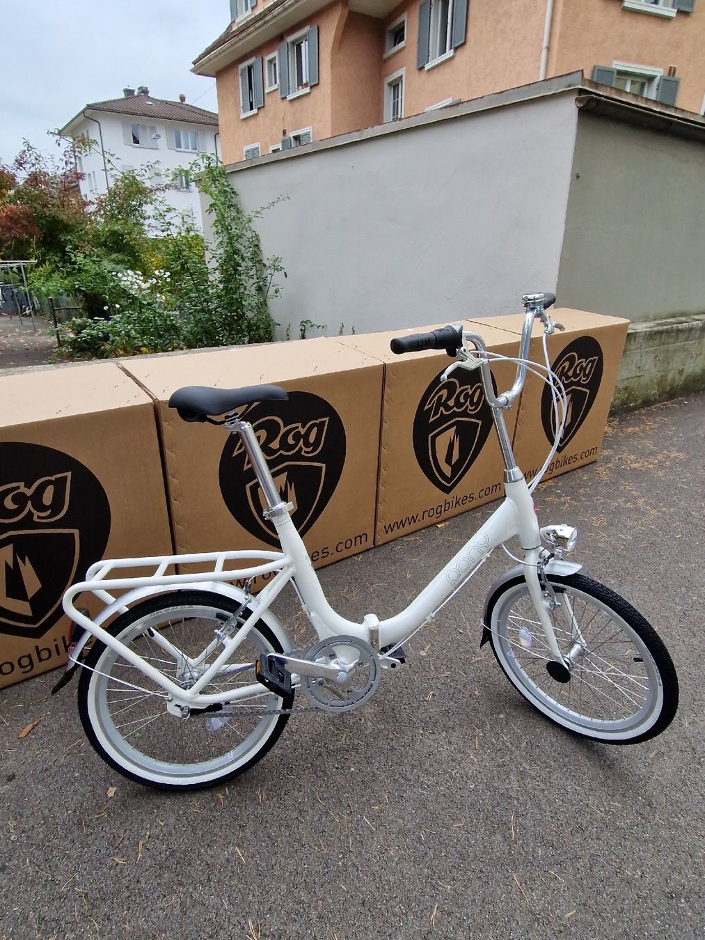 Biciclette: Klappvelo Rog Pony Singlespeed NEU Schnäppchen! – Nuovo e nell'imballaggio originale da Zürich venduto da niko92
