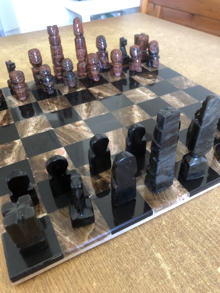 Giochi: Jeu d’ échec en pierres unique – Usato da payerne venduto da jag67 5