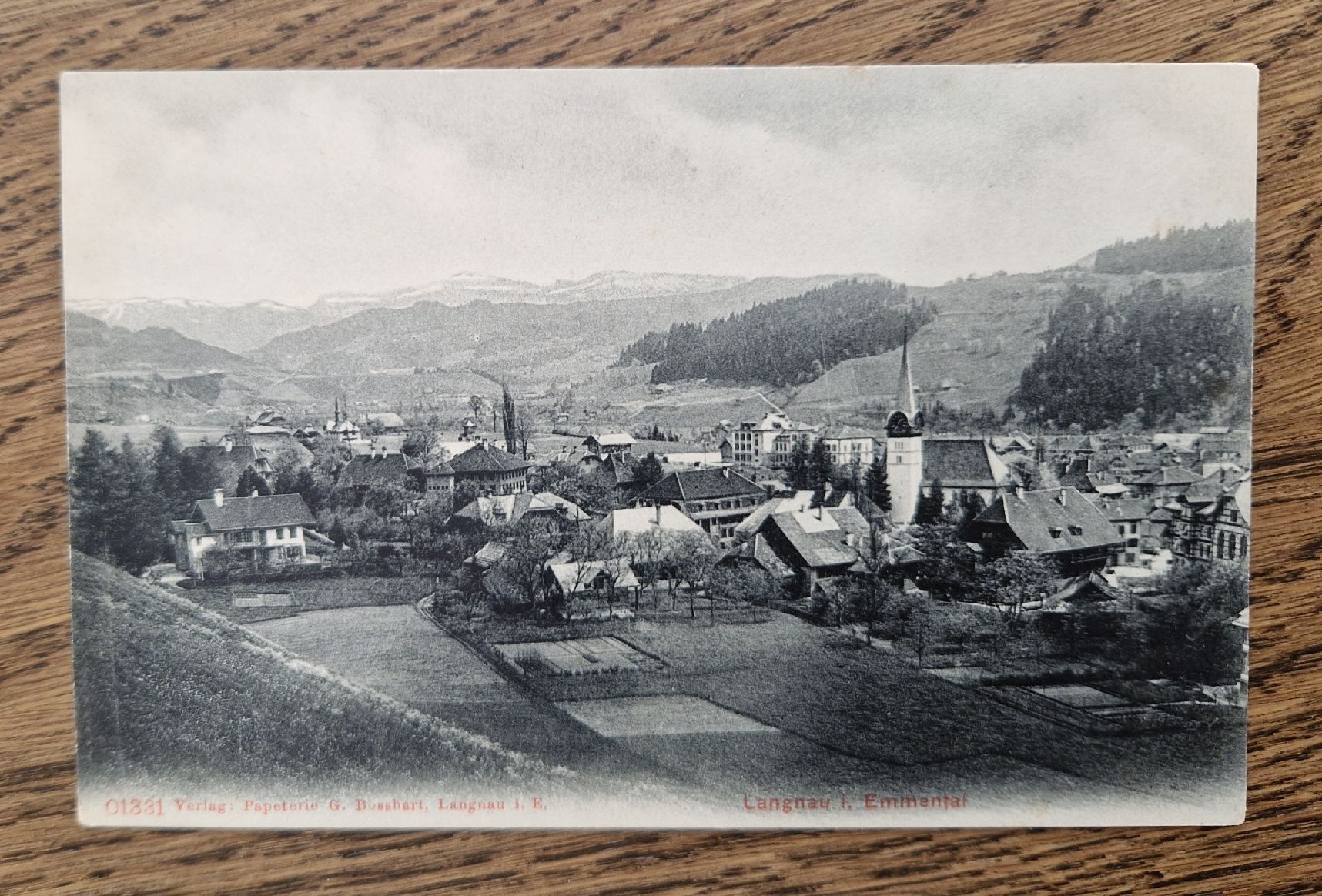 Cartoline postali: Langnau i. Emmental  – Usato da Ebikon venduto da Donar50