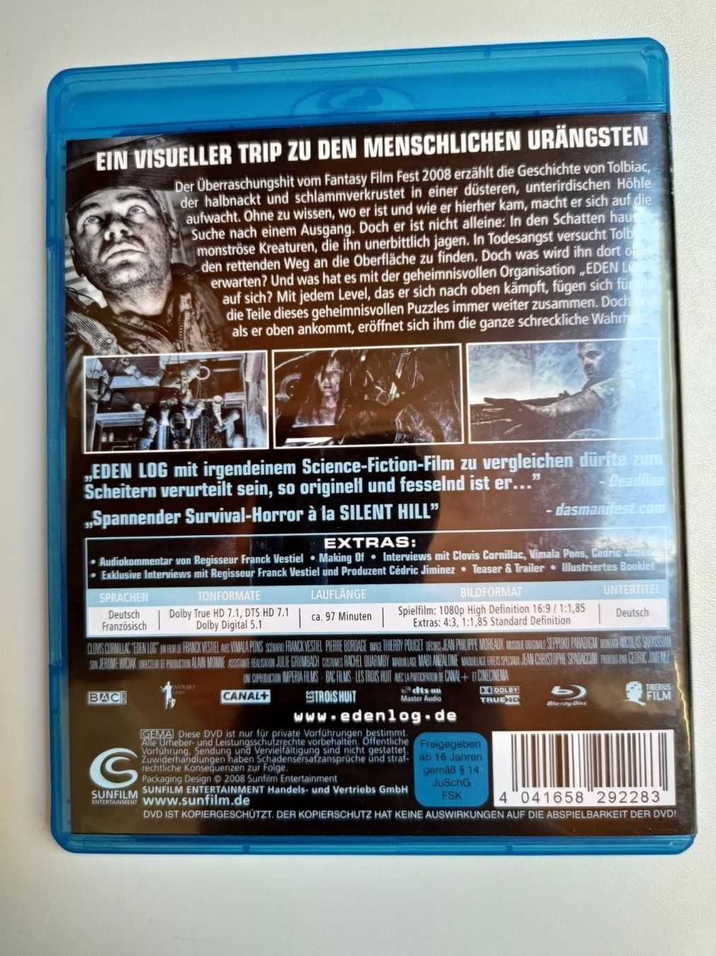 Alle DVDs: Eden Log – Gebraucht aus Liestal von Kratzilla 2