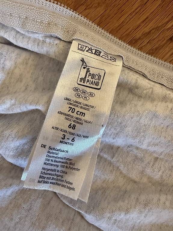 Sacchi a pelo: Schlafsack Baby 70cm  – Usato da Bülach venduto da droiel 1