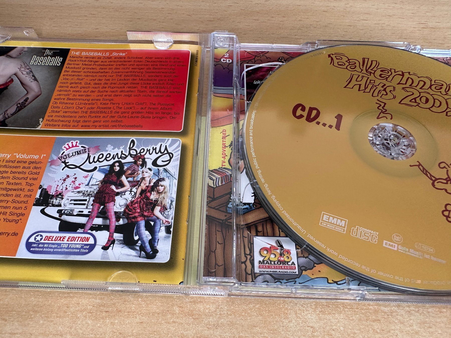 CD: U9 Various – Ballermann Hits 2009 - 2 CD – Usato da Rikon im Tösstal venduto da Alpenmutz 2