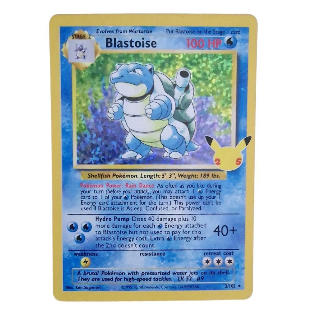 Pokémon Carte collezionabili: Blastoise Celebrations   Pokemon TCG – Usato da Genève venduto da Cardtreasure