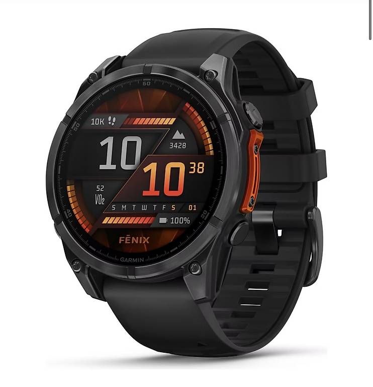 Smartwatch: Garmin Fenix 8 - 47mm AMOLED – Gebraucht aus Bulle von cyfaro