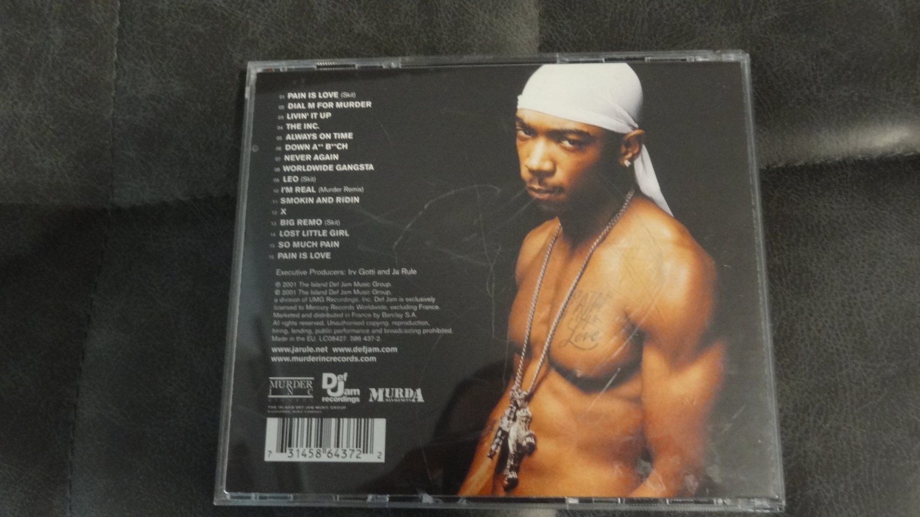 CDs: Ja Rule - Pain is Love CD – Gebraucht aus Olten von Disc-Ausverkauf 1