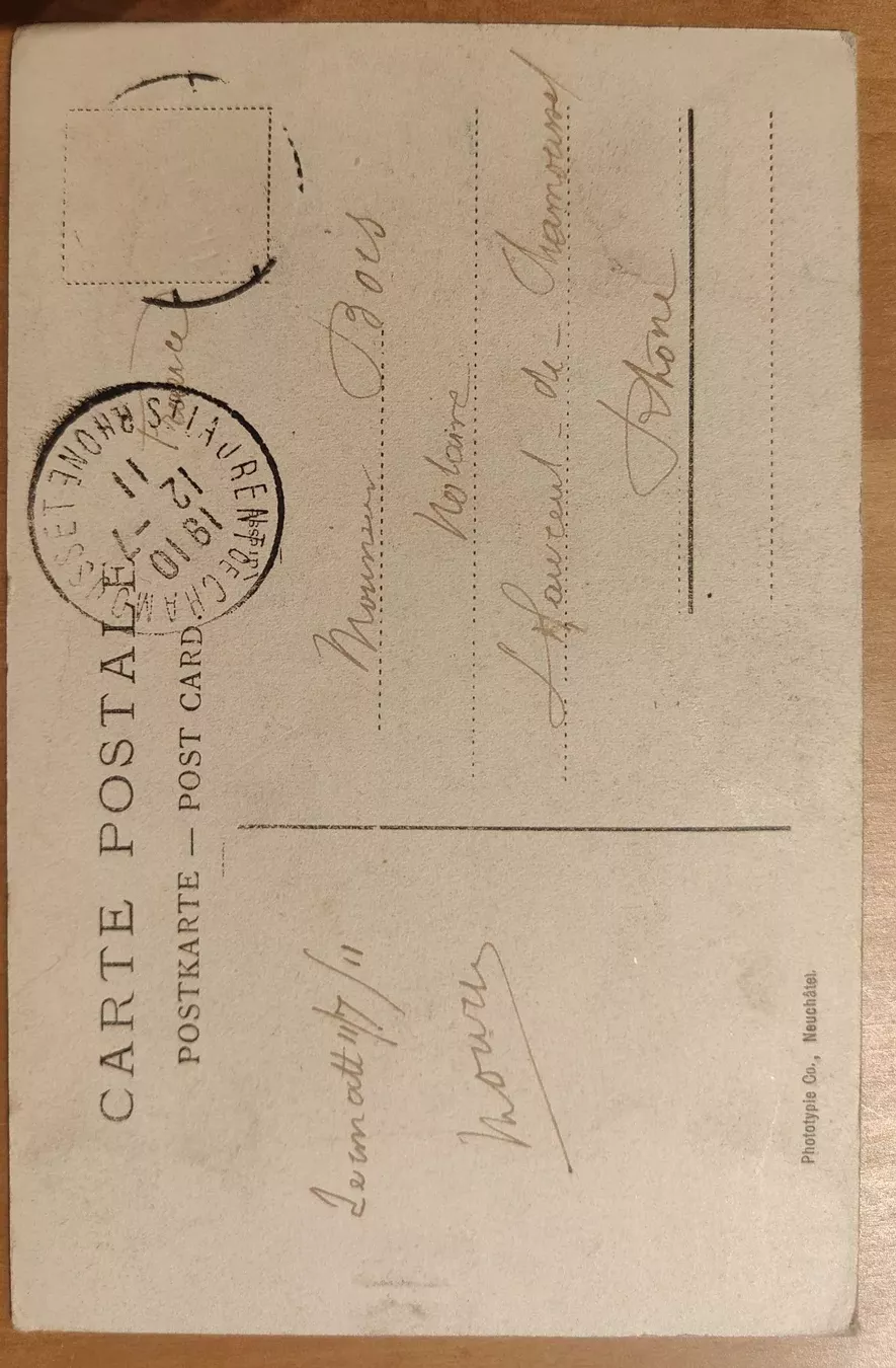 Cartoline postali: Randa um 1910 – Usato da St. Erhard venduto da Chaeferli6 1