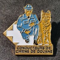 GG315 - Pin ZOLL Conducteurs de Chiens de Douane / Hund
