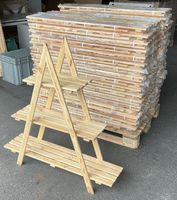 Holz Blumentreppe / Pflanzenleiter