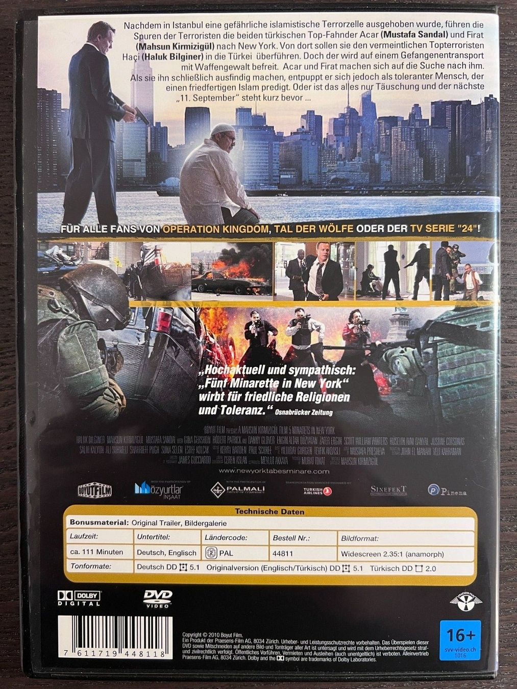 Alle DVDs: Fünf Minarette in New York – Gebraucht aus Zürich von FilmFreunde 1
