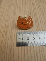 Kürbiskatze Pin Badge Anstecker