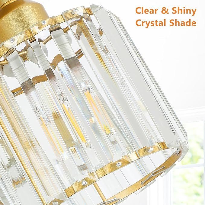Lampadari & plafoniere: Kronleuchter Kristall Deckenleuchte Glas Pendelleuchte – Nuovo e nell'imballaggio originale da Zürich venduto da NovaDen 5