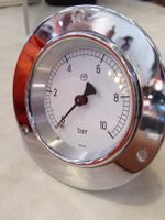 Manometer Druckmesser 0-10 Bar Swiss Made