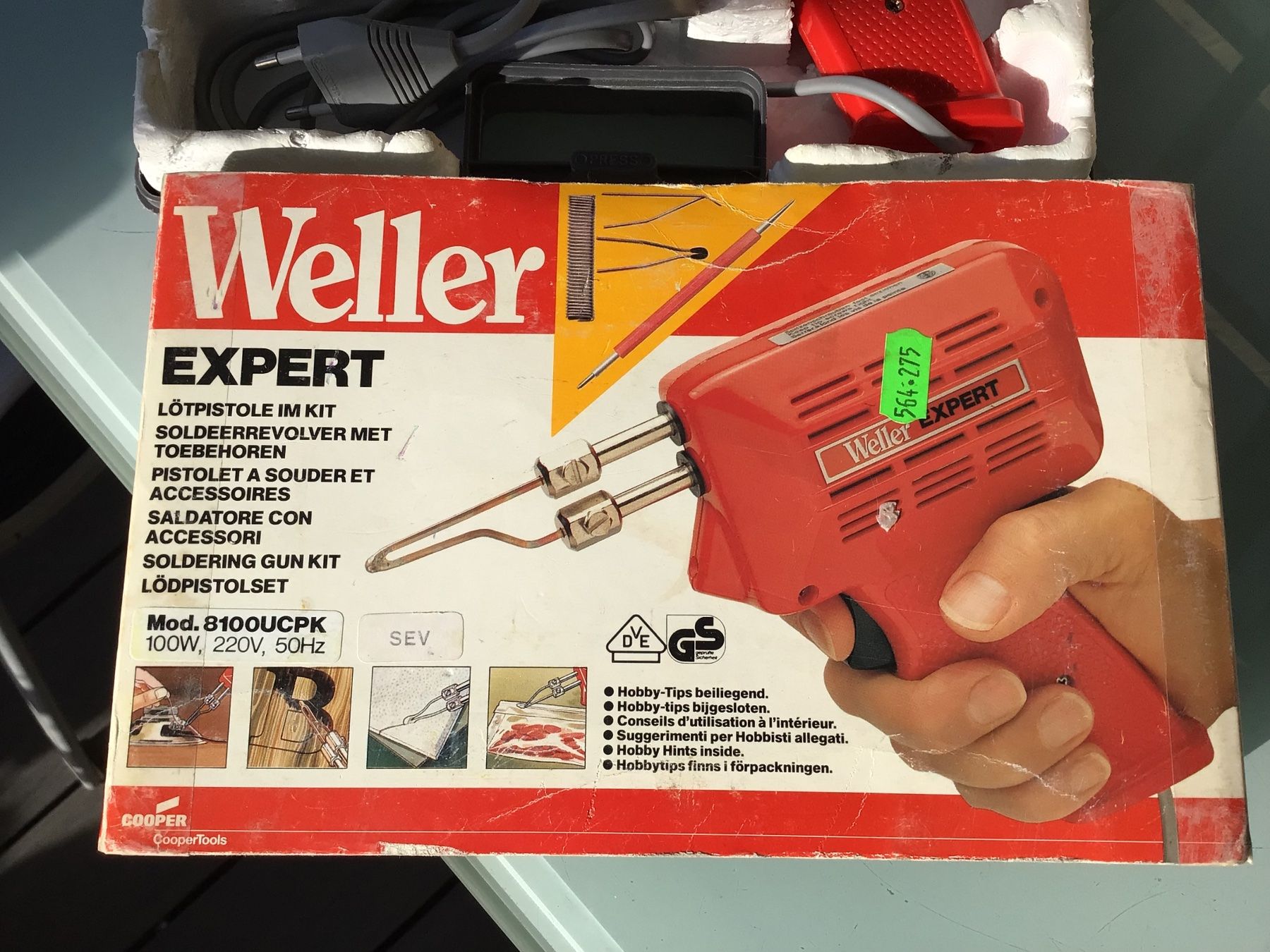 Weller Löten & Schweissen: Pistolet à souder, WELLER EXPERT – Gebraucht aus Chexbres von  1