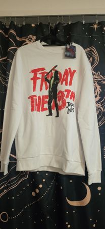 neuer Freitag der 13th Sweater Gr.M / Friday the 13th Horror