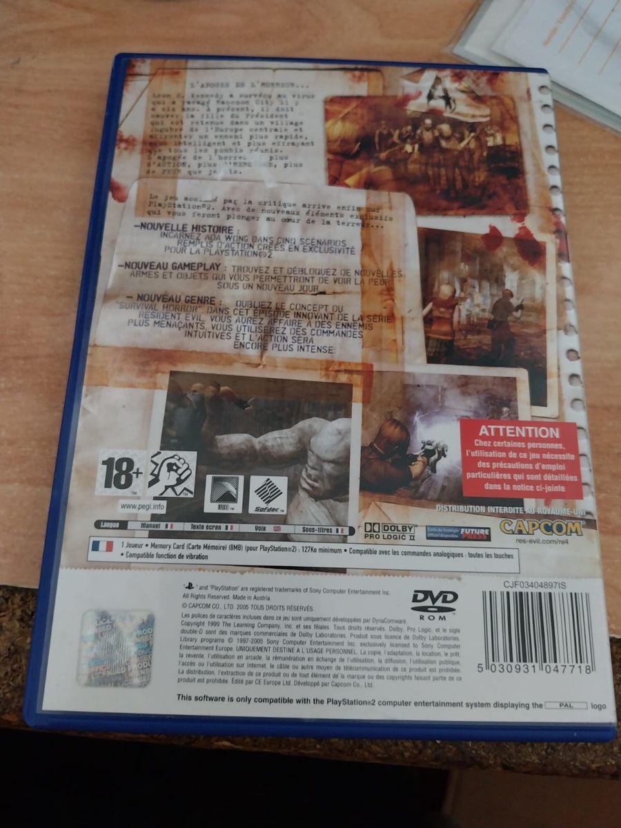 Spiele: PlayStation 2 Resident Evil 4 gioco usato – Gebraucht aus Versoix von axe_qpy7 1