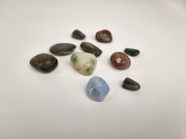 Chalcedon Sammlung Jaspis/Achats