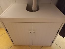 Weisser Lavabo Schrank 40x60x51 cm