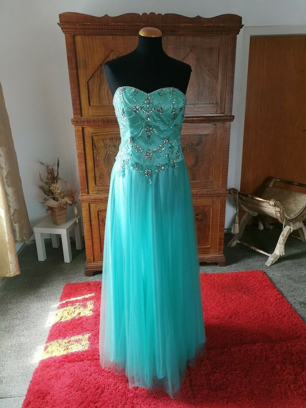 Vestiti: Abendkleid Brautkleid Türkis Gr. 40 – Nuovo e nell'imballaggio originale da Turbenthal venduto da sch_s72n 3
