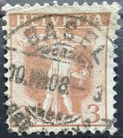 1907 Tellknabe im Rahmen Vollstempel Basel