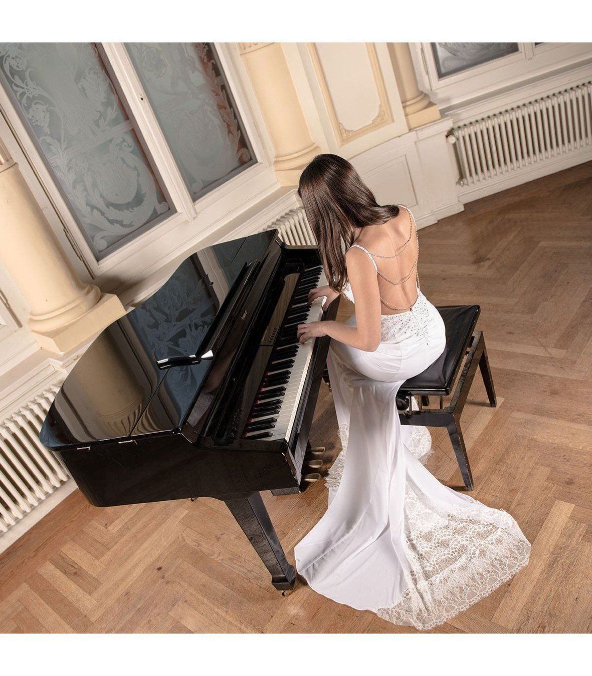 Vestiti: Brautkleid mit Swarovski Kristallen – Nuovo e nell'imballaggio originale da Brütten venduto da Diana098 5