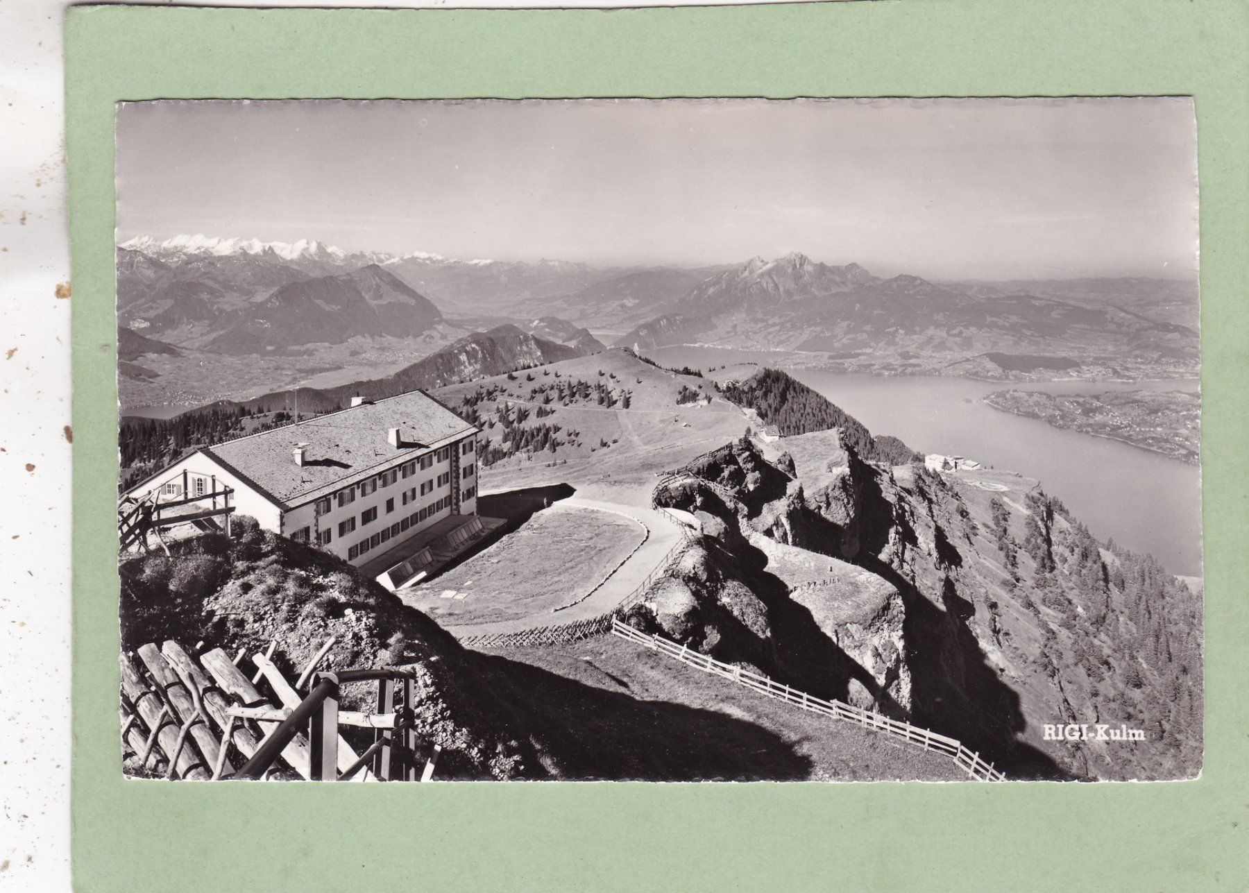 Cartoline postali: Rigi Kulm 1960 – Usato da Herisau venduto da Lisegrat2008
