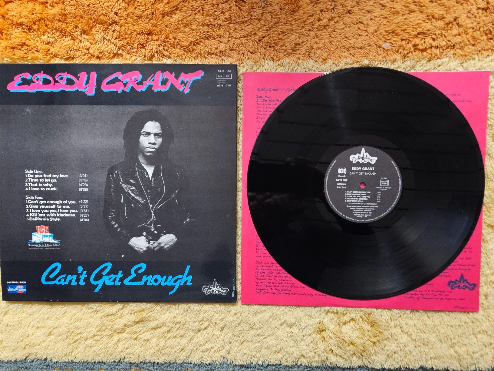 Dischi in vinile: Eddy Grant Schallplatte Lp - Can't Get Enough – Nuovo (secondo la descrizione) da Lyss venduto da Alexine 1