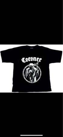 Coroner Bandshirt Gr S, neu